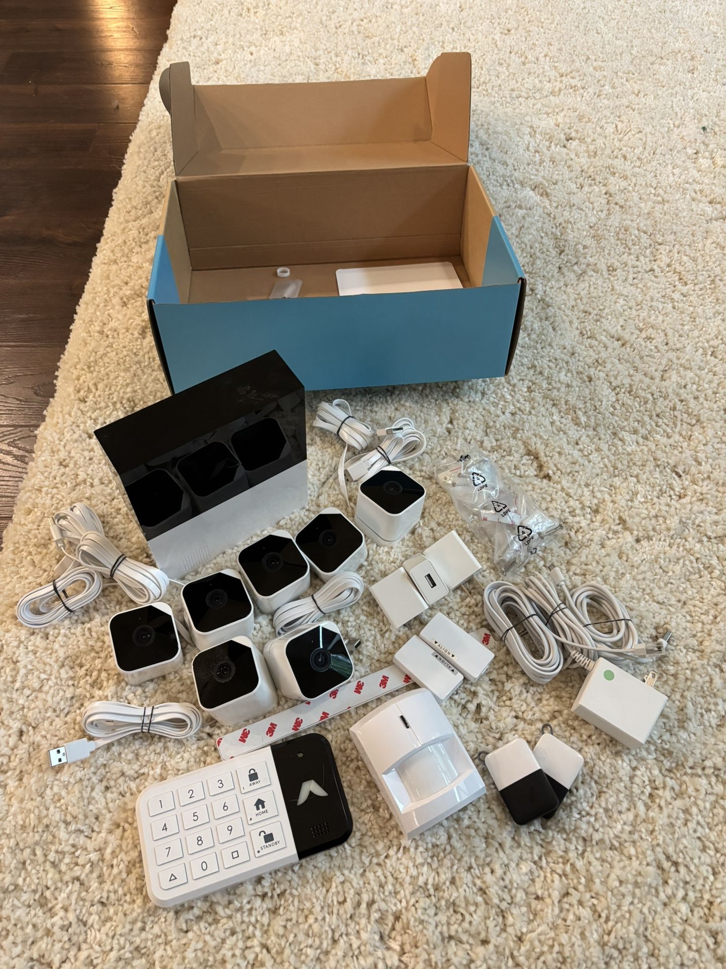 Abode Smart Home Security System – Full Set w/ 7 Cameras