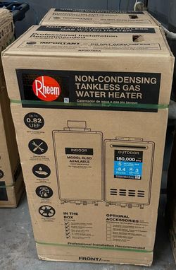 Rheem Non-Condensing Tankless Gas Water Heater