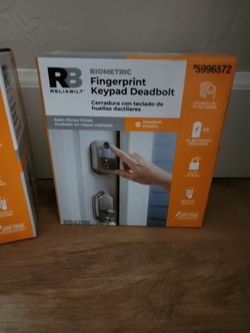 Fingerprint Keypad Deadbolt