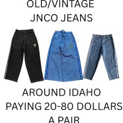 BUYING JNCO JEANS