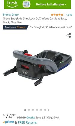 Graco Snugride Snuglock Base Only