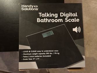 Talking Digital Bathroom Scale