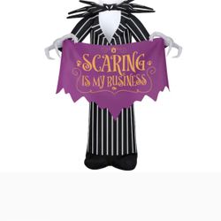  3.5-ft Lighted The Nightmare Before Christmas Jack Skellington Inflatable