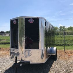 NEW 2020 6 x 12 Enclosed cargo trailer!!! Financing now available!!!!