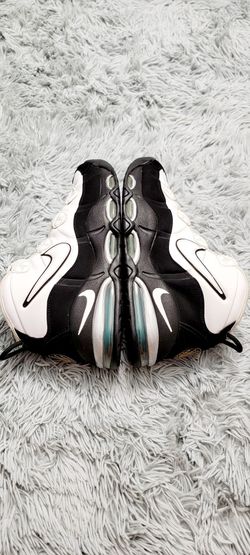 Air max uptempo deals 95 white black teal