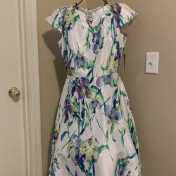 Floral Easter Dress Size 8