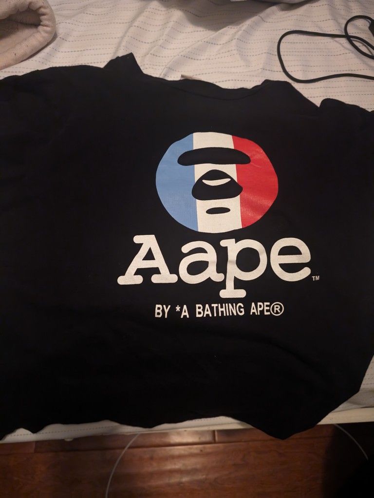 Aape Bape Shirt Sz M Medium