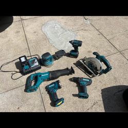 Makita 18v Power Tool set