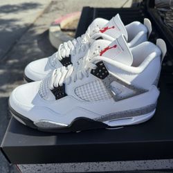 Jordan 4 White Cement Sizes 11.5M 14M