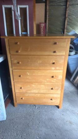 5 Drawers Dresser