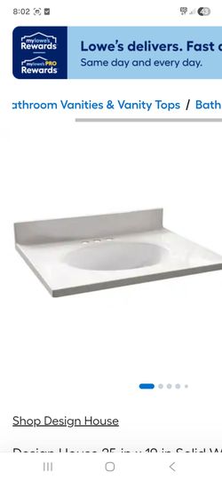 BEAUTIFUL Bathroom Sink NEW 25x19