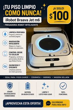 iRobot Braava Jet m6 Robot Mop