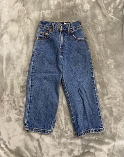 Boys Levi's 550 Blue Denim Jeans Size 4