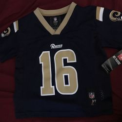 New Rams Jersey Toddle Size 3