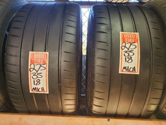 (2) 275/35/18 Michelin Tire Pair
