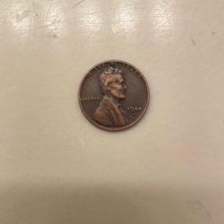 Penny De Espigas 1944 No Mint Marc