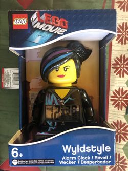 Lego Movie The LEGO Movie Wyldstyle Alarm Clock LCD New In Box