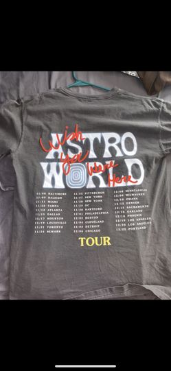 ASTROWORLD TOUR TEE TRAVIS SCOTT