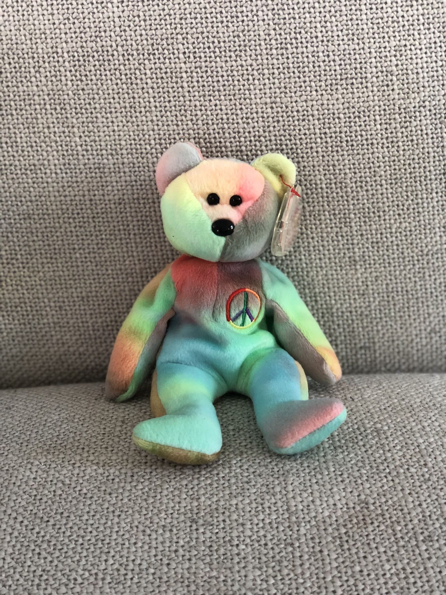 TY Peace Bear Collectible 