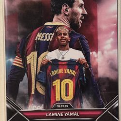 2025 Topps Now Legacy Lives On Lamine Yamal