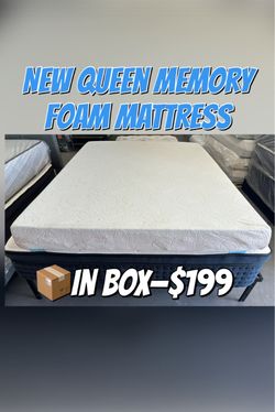 New Queen Memory Foam Mattress