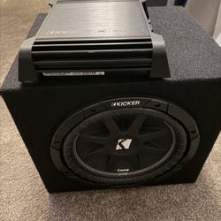 Kicker Box And Amp