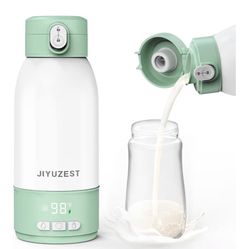 Portable Bottle Warmer for Travel - Fast Heating with 18000mAh Battery & 17OZ Large Capacity, Bottle Warmer On The Go with Dual Heating Modes for Brea