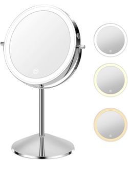 🎄🎁New-Lighted Makeup Mirror with Magnification,