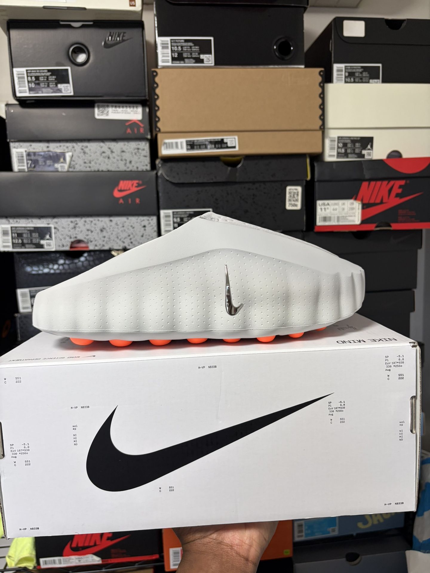 Mind 001 Nike Slide Light Bone Size:12