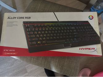 Unopened gaming keyboard