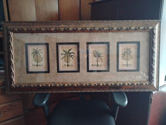 Great Wall Picture Of Palm Trees