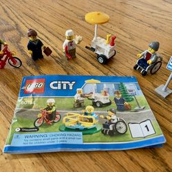 LEGO CITY 60134 Fun in the Park-City People Pack Mini Figures Booklet 1 Minifig