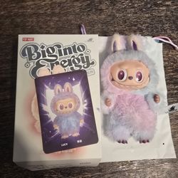 100% Authentic Labubu Big Into Energy Luck