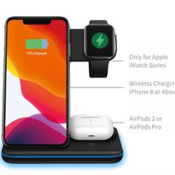 Tantra Fast Wireless Charger 3in1 Qi Certified 15W Type-C PD