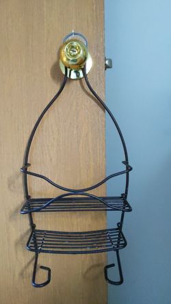2 tier shower rack