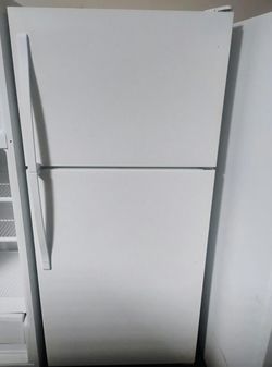 White Top Mount Refrigerator
