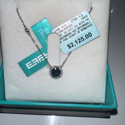 EFFY Diamond And Sapphire Necklace