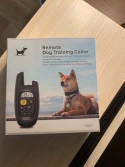 Remote dog color trainer