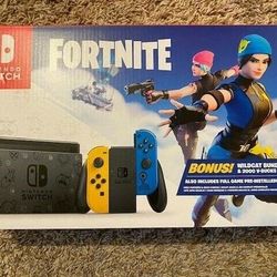 Limited Edition - Fortnite Nintendo Switch bundle - No Wildcat Code