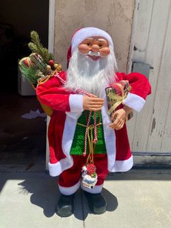 Santa Clause Christmas Door Greeter