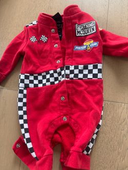 Lightning McQueen Baby Onsie 6mo