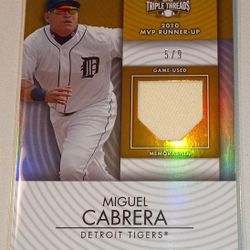 Detroit Tigers Miguel Cabrera Card