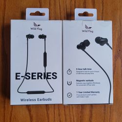 🔥$15 ea, 2 for $25🔥New Bluetooth Earbuds🔥Wild flag E Series Wireless 6 hour talk magnetic