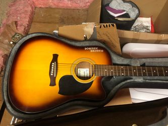 Fernandes Amplified acoustic guitar