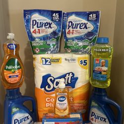 Household Bundle Purex/Scott/MrClean