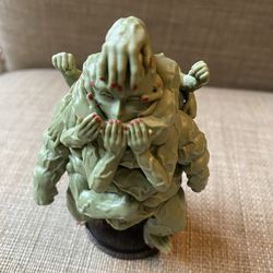 Dungeons & Dragons Miniature Multi-Armed Green Creature Figure Tabletop Gaming