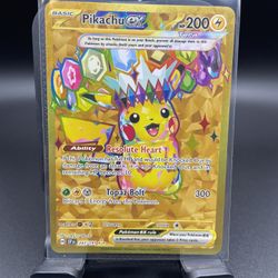 Pikachu ex 247/191