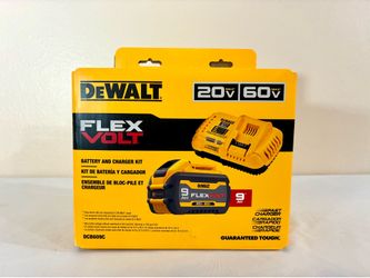 NEW DEWALT FLEXVOLT 9AH Battery Charger Kit (DCB609C)