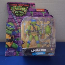 Teenage Mutant Ninja Turtles 🐢 Mutant Meham - New - "Leonardo " The Leather - New -
