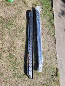 AEROTREAD 5" X 73" POLISHED STAINLESS RUNNING BOARDS (NO BRACKETS) #(contact info removed)